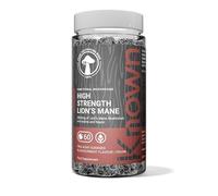 Known 2500mg High Strength Lions Mane Mushroom Gummies - Blackcurrant Flavour - Chewable Vegan Nootropic Gummy Supplement - Brain, Focus & Memory Support - 1 Month Supply - for Men & Women