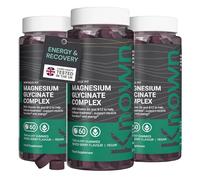 Known 610mg Magnesium Glycinate Complex Gummies - Mixed Berry Flavour - Vitamin B6, B12 & Lemon Balm - Vegan Gummy Supplement - Energy, Fatigue, Muscle Support - 3 Month Supply - For Men, Women & Kids