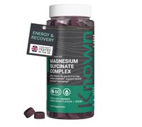 Known 610mg Magnesium Glycinate Gummies - 1 Month Supply - Mixed Berry | Vitamin B6, B12 & Lemon Balm - Vegan Gummy Supplement - Energy, Fatigue & Muscle Support