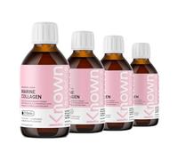 Known Advanced Hydrolysed Marine Collagen Liquid Bottle - 5000mg Collagen, Vitamin A, C - Skin Support - Natural Summer Fruits Flavour - 56 Servings