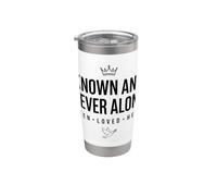 Known and Never Alone SEEN Loved HELD Bold Crown Dove Stainless Steel Insulated Tumbler