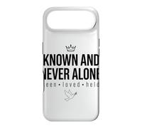 Known And Never Alone Seen Loved Held Crown Dove Case for iPhone Air