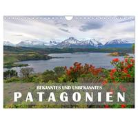 Known and unknown Patagonia UK-Version (Wall Calendar 2026 DIN A4 Landscape), CALVENDO 12 Month Wall Calendar