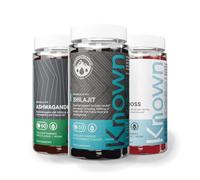 Known Bestsellers Bundle - Ashwagandha, Shilajit & Sea Moss Gummies - Vegan Gummy Supplements - Energy, Mood, Immunity & Vitality Support - 3rd Party Tested -3 x 1 Month Supply - for Men & Women
