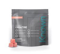 Known Creatine Gummies On-The-Go Pouch - 5600mg Creatine Monohydrate - Peach Flavour - 35 Gummies 7 Days Supply - Third-Party Tested