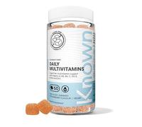 Known Daily Multivitamin Sugar-Free Gummies - 1 Month Supply - Strawberry | Vegan Gummy Supplement - Vitamin A, C, D, E, B6, Biotin, Zinc, Iodine - Immune Health, Energy, Wellbeing - Men & Women