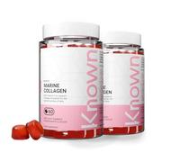 Known Delicious Marine Collagen Gummies - 500mg Collagen, Vitamin A, C - Skin Support - Natural Pomegranate Flavour - 60 Gummies, 4 Months Supply