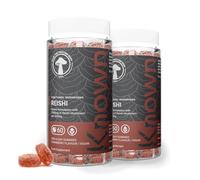Known Delicious Reishi Gummies - 1000mg Reishi Mushroom, Vitamin C - Immune Support - Natural Cranberry Flavour - 60 Vegan Gummies, 2 Month Supply