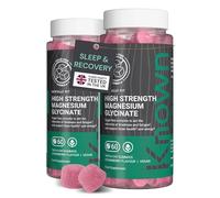 Known High Strength 1440mg Magnesium Glycinate Gummies - Strawberry Flavour - 140mg Magnesium - Sugar-Free Vegan Gummy Supplement - Sleep, Relaxation & Muscle Support - 2 Month Supply - Adults & Kids