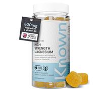 Known High Strength 300mg Magnesium Gummies - 2914mg Magnesium Citrate - Bioavailable Glycinate Alternative - Tropical - Vegan Gummy Supplement - Muscle & Energy - 1 Month Supply - Adults & Kids 7+
