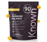 Known Hormone Balance Women’s Multivitamin Gummies - Lemon - Vitamin B6, D & C, Ashwagandha, Evening Primrose Oil - Energy, Mood & Skin Support - Vegan Gummy Supplement - for Women - 3 Month Supply