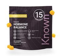 Known Hormone Balance Women’s Multivitamin Gummies - Lemon - Vitamin B6, D & C, Ashwagandha, Evening Primrose Oil - Energy, Mood & Skin Support - Vegan Gummy Supplement - for Women - 15 Day Supply