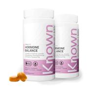 Known Hormone Balance Women's Multivitamin Gummies - 2 Month - Lemon | Vitamin B6, D & C, Ashwagandha, Evening Primrose Oil - Energy, Mood & Skin Support - Vegan Gummy For Women