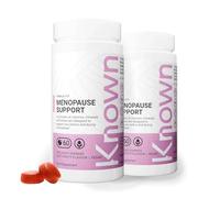 Known Menopause Support Gummies - Tutti Frutti Flavour - Vegan Multivitamin Gummy Supplement with Evening Primrose Oil, Sage, Red Clover & Vitamins - Perimenopause & Postmenopause - 2 Month Supply