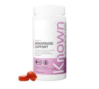 Known Menopause Support Gummies - Tutti Frutti Flavour - Vegan Multivitamin Gummy Supplement with Evening Primrose Oil, Sage, Red Clover & Vitamins - Perimenopause & Postmenopause - 1 Month Supply