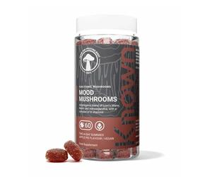 Known Mood Mushrooms Gummies - 60 Vegan Gummies 1 Month - Apple Pie | Lion’s Mane, B Vitamins - Brain Health & Hormone Balance - Natural Flavour Blend
