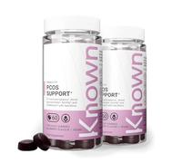 Known PCOS Support Gummies - Blueberry - 2 Month Supply - 3rd Party Tested - Vegan - Tasty Alternative to Tablets - Supports Hormonal Activity & Fertility - Vitamin B6, Zinc & Chromium