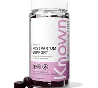 Known Postpartum Support Gummies - 1 Month Supply - Mixed Berry Flavour | Vegan Multivitamin with Iron, Biotin, Choline & Vitamins - Post Pregnancy Recovery & Energy - For Women