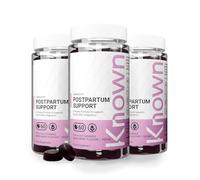 Known Postpartum Support Gummies - Mixed Berry Flavour - Vegan Multivitamin Gummy Supplement with Iron, Biotin, Choline & Vitamins - Post Pregnancy Recovery & Energy - 3 Month Supply - for Women