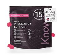 Known Pregnancy Support Multivitamin Gummies - 15 Day Supply - Raspberry