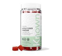 Known Tasty Apple Cider Vinegar Gummies - 1000mg ACV, Vitamin C, Chromium for Metabolism - Natural Apple Flavour - 60 Vegan Gummies, 1 Month Supply