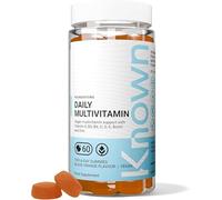 Known Tasty Daily Multivitamin Gummies - Supports Immune Health & Energy - Natural Blood Orange Flavour - 60 Vegan Gummies, 1 Month Supply