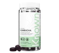 Known Tasty Kombucha Gummies - Apple Cider Vinegar, Gut-Friendly Bacteria & B Vitamins - Natural Apple Flavour - 60 Vegan Gummies, 1 Month Supply