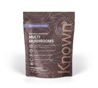 Known Tasty Multi Mushrooms Gummies - Lion’s Mane, Cordyceps - Immunity & Energy - Natural Blackcurrant Flavour - 180 Vegan Gummies, 3 Month Supply