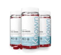 Known Tasty Sea Moss Gummies 5000mg - 3 Month Supply - Apple Flavour