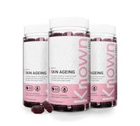 Known Tasty Skin Ageing Gummies - Vitamin C, Selenium - Supports Skin, Antioxidant - Natural Mixed Berry Flavour - 60 Vegan Gummies, 3 Months Supply