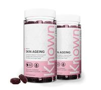 Known Tasty Skin Ageing Gummies - Vitamin C, Selenium - Supports Skin, Antioxidant - Natural Mixed Berry Flavour - 60 Vegan Gummies, 2 Months Supply