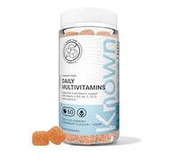 Known Tasty Sugar Free Daily Multivitamin Gummies - Supports Immune Health & Energy - Natural Strawberry Flavour - 60 Vegan Gummies, 1 Month Supply