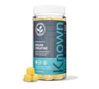 Known Vegan Creatine Gummies - 4500mg Creatine Monohydrate - Orange Flavour - 60 Gummies 15 Days Supply - Third-Party Tested - Vegan Friendly