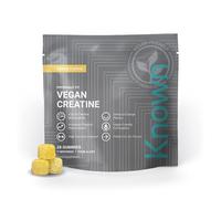 Known Vegan Creatine Gummies On-The-Go Pouch - 4500mg Creatine Monohydrate - Orange Flavour - 28 Gummies 7 Days Supply - Third-Party Tested