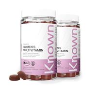 Known Women’s Multivitamin Gummies - Berry Flavour - Vegan Gummy Supplement - Vitamins A, C, D3, E, B6, B12, Biotin, Iron, Zinc, Iodine, Sea Moss - Energy, Skin, Hair & Immune Support - 2 Month Supply