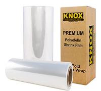 Knox Brand - 16" 75 Gauge Polyolefin Shrink Film Heat Wrap POF Centerfold 525' feet