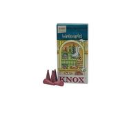 KNOX Christmas Bakery Incense Cones - Scent: Winter Apple - Quantity: 24 Pieces - Burn Time: Approx. 10-15 Minutes - Made in Germany