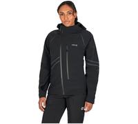 Knox Impass Ladies Motorcycle Rain Jacket, black, size S for Women
