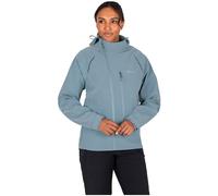 Knox Impass Ladies Motorcycle Rain Jacket, blue, size S