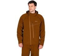 Knox Impass Motorcycle Rain Jacket, brown, size 2XL
