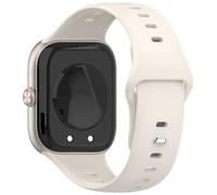 KNOXS Watch Strap Compatible with Vivo Watch GT2 Smart Watch, Replacement Soft Silicone Adjustable Quick Release Wristband Sports Waterproof Easy to Clean Band (White)