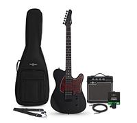 Knoxville Electric Guitar Black Special Edition 10W Guitar Amp & Accessory Pack
