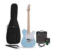 Knoxville Electric Guitar Blue, 10W Guitar Amp & Accessory Pack