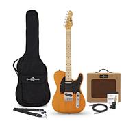 Knoxville Electric Guitar Butterscotch 15W Tweed Amp & Accessory Pack