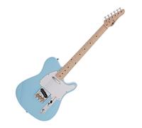 Knoxville Electric Guitar by Gear4music, Blue | For beginners or advancing guitarists, blues rock aesthetic and tone, comfortable lightweight body, two single-coil pickups