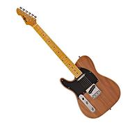 Knoxville Left Handed Electric Guitar by Gear4music, Natural
