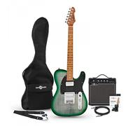 Knoxville Select Electric Guitar HH + Amp Pack Trans Green