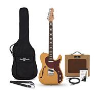 Knoxville Semi-Hollow Electric Guitar + Amp Pack Butterscotch