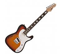 Knoxville Semi-Hollow Electric Guitar by G4M Sunburst - NearlyNew