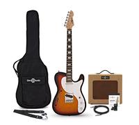 Knoxville Semi-Hollow Electric Guitar Sunburst 15W Tweed Amp & Accessory Pack
